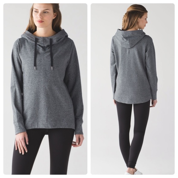 lululemon athletica Tops - Lululemon Split Pullover Heathered Speckled hoodie